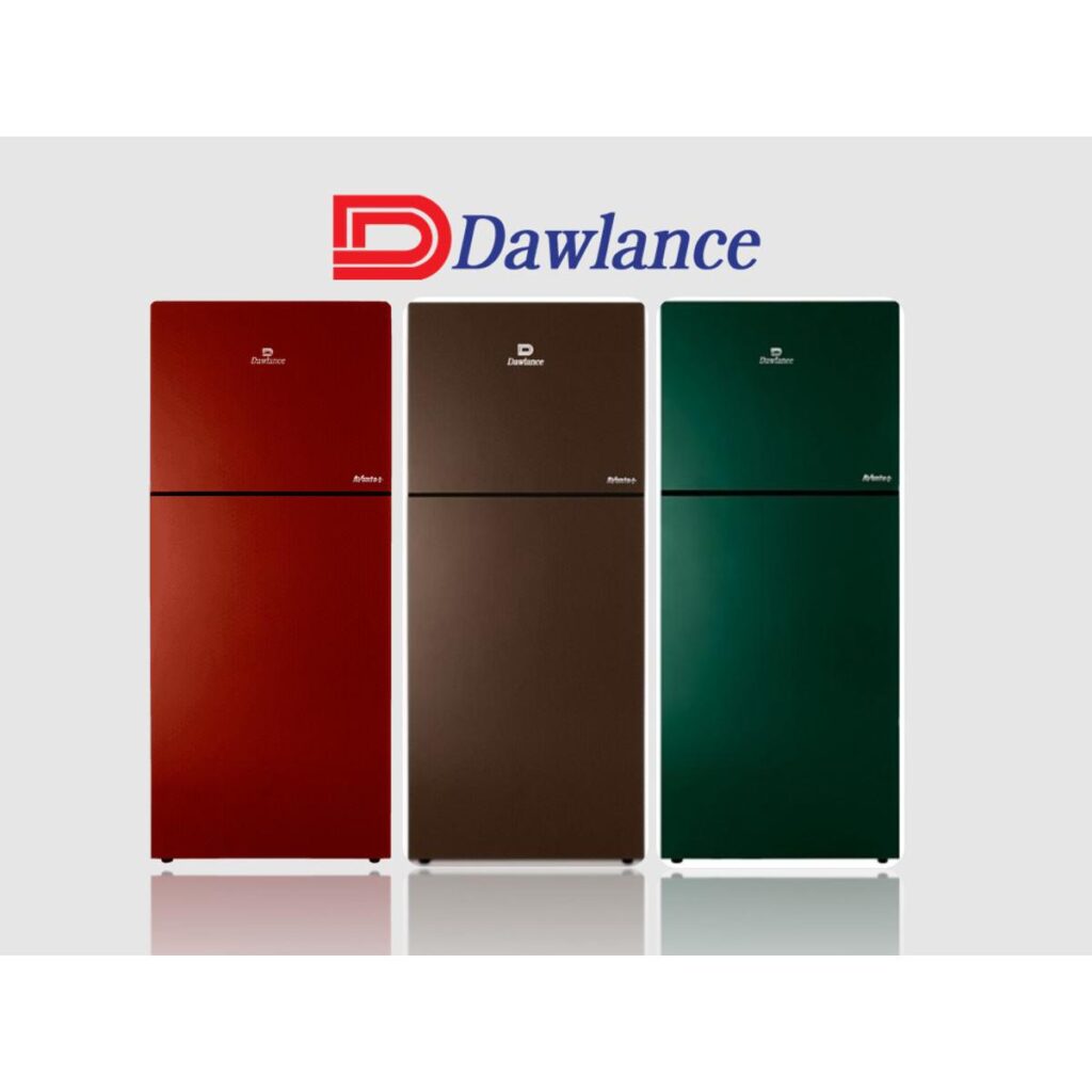 DAWLANCE 91999 AVANTE PLUS IOT SILKY RED Double Door Refrigerator New