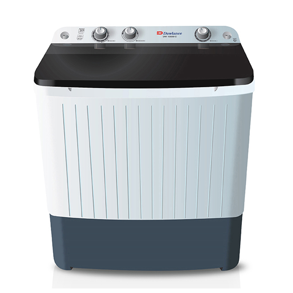 Dawlance Semi Automatic Washing Machine 12KG - DW-10500C -Semi Automatic Twin Tub Series