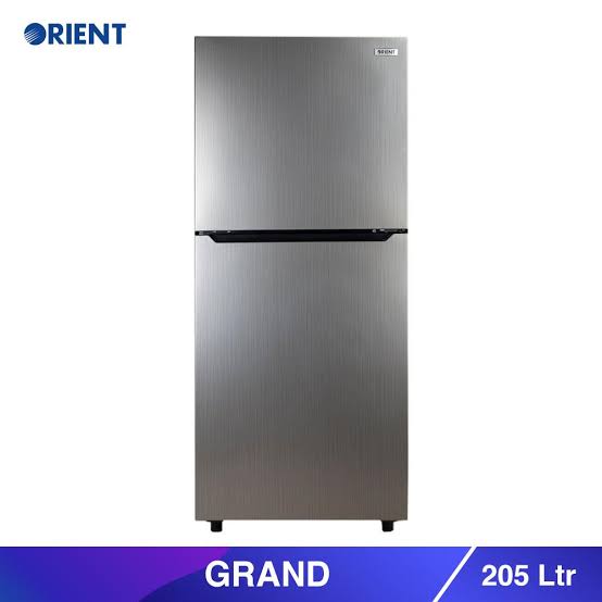 Orient Grand VCM 205 Ltr Hairline Silver Refrigerator
