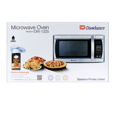 Dawlance Microwave Oven DW-132S - Cooking Oven - Silver