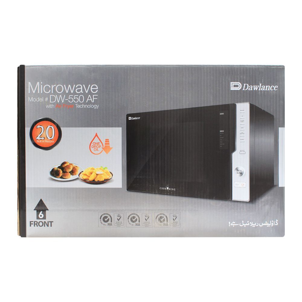 Dawlance  DW-550AF Airfryer Microwave Oven Cooking Series 30 litres