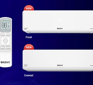 Orient Everest / Frost 12G Cooltron 1.0 TON Cool Only DC INVERTER R410a Gas With Ampere Lock