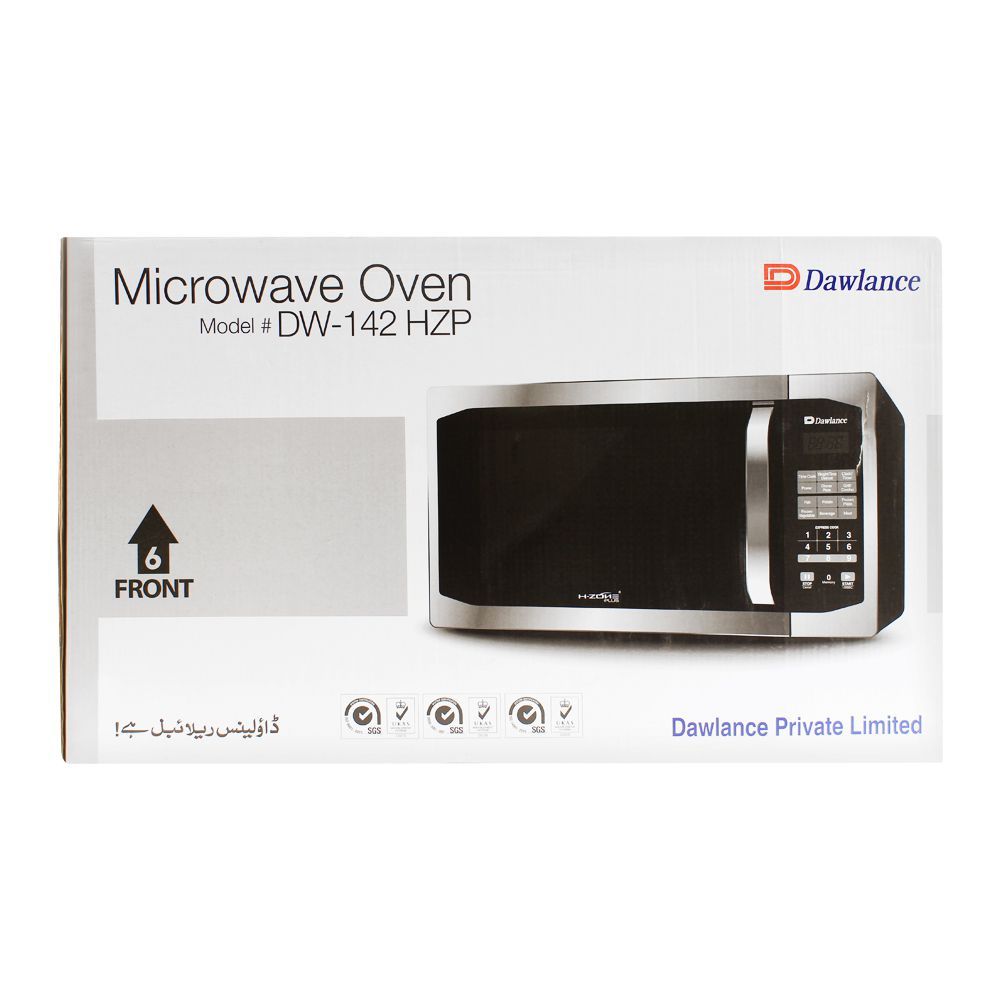 Dawlance Microwave Oven DW 142 HZP / Large Capacity / Grill Cooking / Auto Cook Menu / 42 Litres / Micro wave