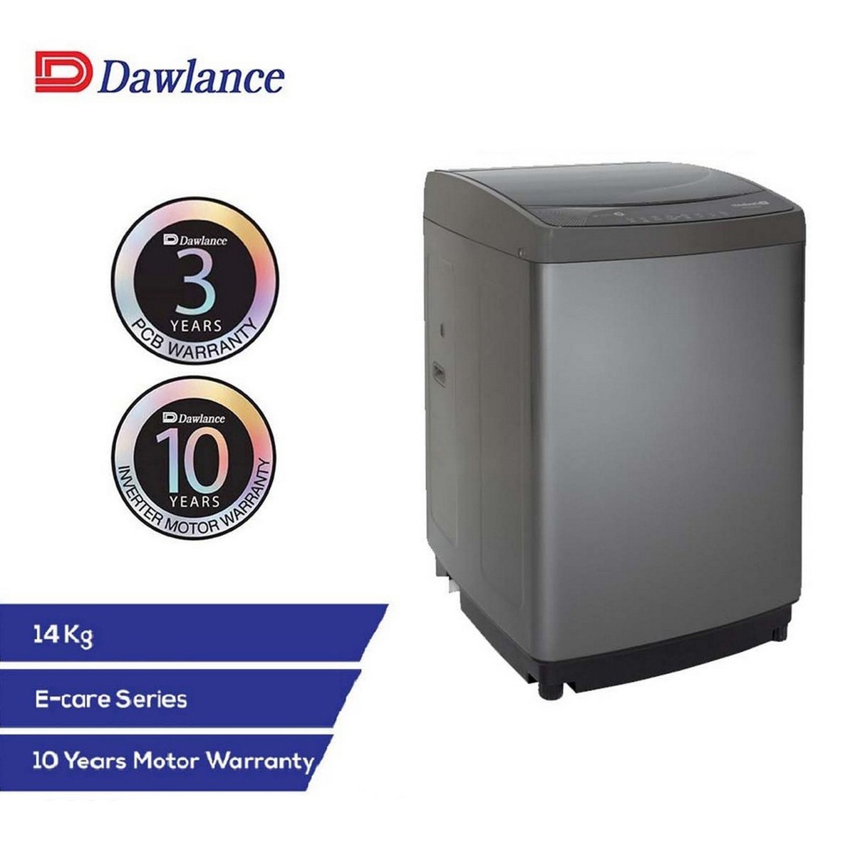 Dawlance Automatic Washing Machine DWT 1470 PL e-care 14 kg Fully Automatic Top Load Washing Machine Series