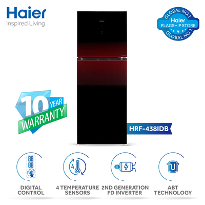 Haier HRF-438IDBA Refrigerator 16 Cu Ft/Digital Inverter