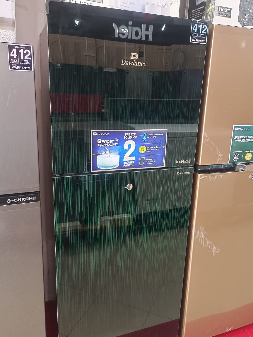 Dawlance 9169 Ice Max Inverter is a medium-sized 12 cubic feet double-door refrigerator - Image 2